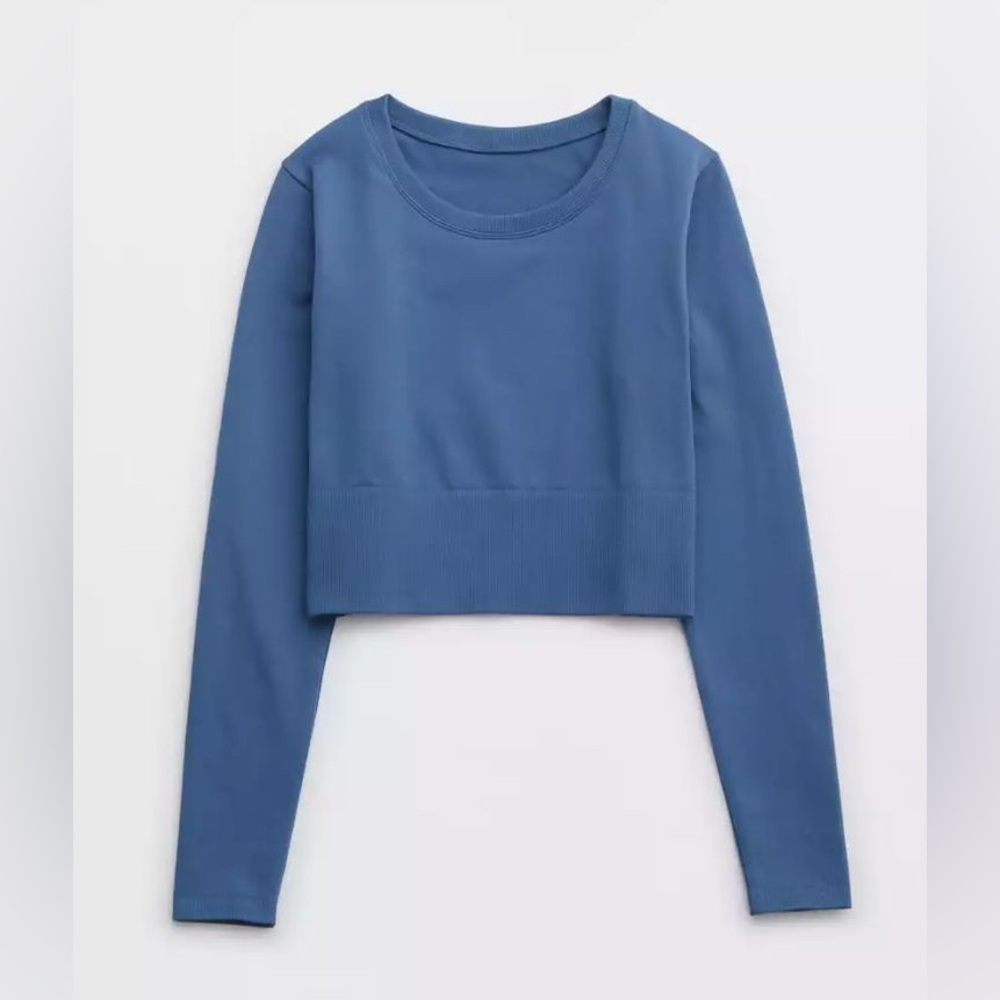 OFFLINE Sidewalk Seamless Ribbed Cropped Long Sleeve